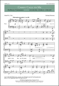 Christ Calls to Me SATB choral sheet music cover Thumbnail